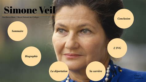 simone veil oral brevet